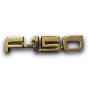 1987 88 89 90 91 Ford F-150 Side Fender Emblem Logo Badge - OEM